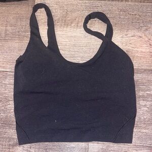 Black lululemon align tank